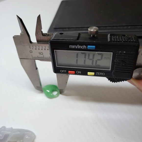 natural jade heart shaped pendant for necklace charm - Picture 5 of 7